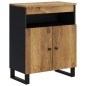 vidaXL Credenza con 2 Ante 60x33x75 cm in Legno Massello di Mango vidaXL Credenza con 2 Ante 60x33x75 cm in Legno Massello di Mango