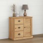 vidaXL Credenza con Cassetti VIGO 78x40x75cm Legno Massello Pino vidaXL Credenza con Cassetti VIGO 78x40x75cm Legno Massello Pino