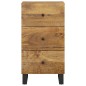 vidaXL Credenza con 3 Cassetti 40x33,5x75 cm Legno Massello di Mango vidaXL Credenza con 3 Cassetti 40x33,5x75 cm Legno Massello di Mango