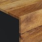 vidaXL Credenza con 3 Cassetti 40x33,5x75 cm Legno Massello di Mango vidaXL Credenza con 3 Cassetti 40x33,5x75 cm Legno Massello di Mango