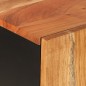 vidaXL Credenza con Cassetto 60x33x100cm Legno Massello Acacia e Ferro vidaXL Credenza con Cassetto 60x33x100cm Legno Massello Acacia e Ferro