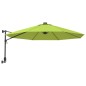 vidaXL Ombrellone a Parete Verde Mela 290 cm vidaXL Ombrellone a Parete Verde Mela 290 cm
