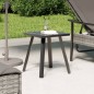 vidaXL Tavolo da Giardino Antracite 34x34x38 cm Acciaio vidaXL Tavolo da Giardino Antracite 34x34x38 cm Acciaio