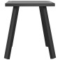 vidaXL Tavolo da Giardino Antracite 34x34x38 cm Acciaio vidaXL Tavolo da Giardino Antracite 34x34x38 cm Acciaio