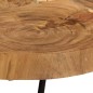vidaXL Tavolino 36 cm 6 Tronchi in Legno Massello di Acacia vidaXL Tavolino 36 cm 6 Tronchi in Legno Massello di Acacia