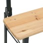 vidaXL Set Tavolo Birreria Pieghevole 3 pz in Legno Massello di Abete vidaXL Set Tavolo Birreria Pieghevole 3 pz in Legno Massello di Abete