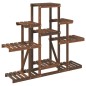 vidaXL Portafiori 110x25x96 cm in Legno Massello di Abete vidaXL Portafiori 110x25x96 cm in Legno Massello di Abete