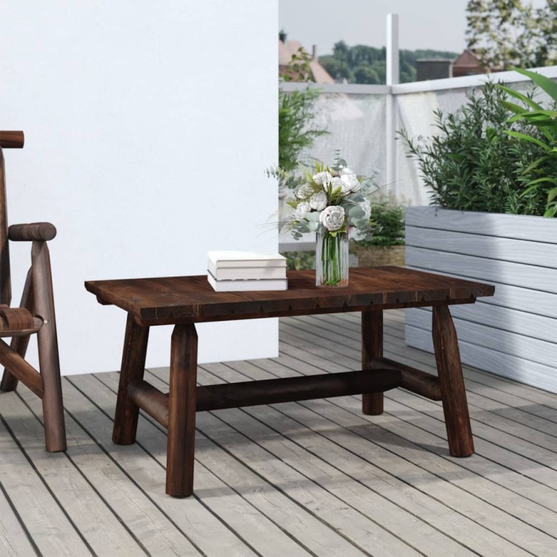 vidaXL Tavolino da Salotto 90x50x41 cm Legno Massello di Abete Rosso vidaXL Tavolino da Salotto 90x50x41 cm Legno Massello di Abete Rosso