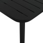 vidaXL Tavolo da Giardino Antracite 165x80x71 cm Acciaio vidaXL Tavolo da Giardino Antracite 165x80x71 cm Acciaio