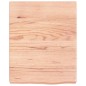 vidaXL Ripiano Muro Marrone Chiaro 40x50x6 cm Massello Rovere Trattato