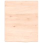 vidaXL Ripiano a Parete 40x50x2 cm Legno Massello Rovere Non Trattato vidaXL Ripiano a Parete 40x50x2 cm Legno Massello Rovere Non Trattato