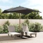 vidaXL Ombrellone Giardino con Palo in Legno Antracite 300x300x273 cm vidaXL Ombrellone Giardino con Palo in Legno Antracite 300x300x273 cm