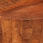 vidaXL Tavolino da Salotto Ø52x30 cm Legno Grezzo Massello di Mango vidaXL Tavolino da Salotto Ø52x30 cm Legno Grezzo Massello di Mango