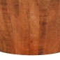 vidaXL Tavolino da Salotto Ø52x30 cm Legno Grezzo Massello di Mango vidaXL Tavolino da Salotto Ø52x30 cm Legno Grezzo Massello di Mango