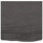 vidaXL Ripiano Muro Grigio Scuro 60x60x6 cm Massello Rovere Trattato vidaXL Ripiano Muro Grigio Scuro 60x60x6 cm Massello Rovere Trattato