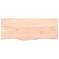 vidaXL Ripiano a Parete 100x40x6 cm Legno Massello Rovere Non Trattato