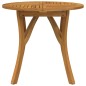 vidaXL Tavolo da Giardino Ø 85 cm Legno Massello di Acacia vidaXL Tavolo da Giardino Ø 85 cm Legno Massello di Acacia