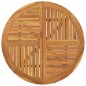 vidaXL Tavolo da Giardino Ø 85 cm Legno Massello di Acacia vidaXL Tavolo da Giardino Ø 85 cm Legno Massello di Acacia