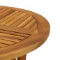 vidaXL Tavolo da Giardino Ø 85 cm Legno Massello di Acacia vidaXL Tavolo da Giardino Ø 85 cm Legno Massello di Acacia