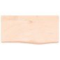 vidaXL Ripiano a Parete 60x30x6 cm Legno Massello Rovere Non Trattato