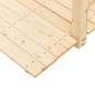 vidaXL Ponte Giardino Ringhiere 150x67x56cm Legno Massello Abete Rosso vidaXL Ponte Giardino Ringhiere 150x67x56cm Legno Massello Abete Rosso