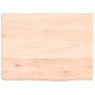 vidaXL Ripiano a Parete 40x30x(2-4) cm Massello Rovere Non Trattato vidaXL Ripiano a Parete 40x30x(2-4) cm Massello Rovere Non Trattato