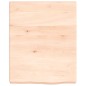 vidaXL Ripiano a Parete 40x50x6 cm Legno Massello Rovere Non Trattato vidaXL Ripiano a Parete 40x50x6 cm Legno Massello Rovere Non Trattato