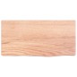 vidaXL Ripiano Muro Marrone Chiaro 40x20x6 cm Massello Rovere Trattato vidaXL Ripiano Muro Marrone Chiaro 40x20x6 cm Massello Rovere Trattato