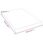 vidaXL Ripiano a Parete 40x60x4 cm Legno Massello Rovere Non Trattato vidaXL Ripiano a Parete 40x60x4 cm Legno Massello Rovere Non Trattato