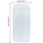 vidaXL Asciugamani da Spiaggia 2 pz Bianchi 60x135 cm Tessuto 400 GSM vidaXL Asciugamani da Spiaggia 2 pz Bianchi 60x135 cm Tessuto 400 GSM