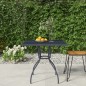 vidaXL Tavolo da Giardino Antracite 80x80x72,5 cm Rete d'Acciaio vidaXL Tavolo da Giardino Antracite 80x80x72,5 cm Rete d'Acciaio