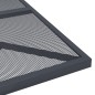 vidaXL Tavolo da Giardino Antracite 80x80x72,5 cm Rete d'Acciaio vidaXL Tavolo da Giardino Antracite 80x80x72,5 cm Rete d'Acciaio