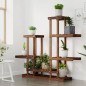 vidaXL Portafiori 95x25x96 cm in Legno Massello di Abete