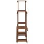 vidaXL Portafiori 95x25x96 cm in Legno Massello di Abete