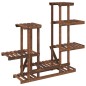 vidaXL Portafiori 95x25x96 cm in Legno Massello di Abete