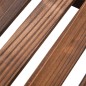 vidaXL Portafiori 95x25x96 cm in Legno Massello di Abete
