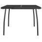 vidaXL Tavolo da Giardino Antracite 100x100x72 cm Rete d'Acciaio vidaXL Tavolo da Giardino Antracite 100x100x72 cm Rete d'Acciaio