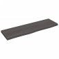 vidaXL Ripiano Muro Grigio Scuro 100x30x4 cm Massello Rovere Trattato vidaXL Ripiano Muro Grigio Scuro 100x30x4 cm Massello Rovere Trattato