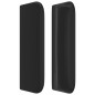 vidaXL Testiera ad Orecchio Nera 183x16x78/88 cm in Similpelle vidaXL Testiera ad Orecchio Nera 183x16x78/88 cm in Similpelle