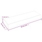 vidaXL Ripiano a Parete 60x20x6 cm Legno Massello Rovere Non Trattato vidaXL Ripiano a Parete 60x20x6 cm Legno Massello Rovere Non Trattato