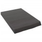 vidaXL Ripiano Muro Grigio Scuro 40x60x6 cm Massello Rovere Trattato vidaXL Ripiano Muro Grigio Scuro 40x60x6 cm Massello Rovere Trattato