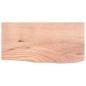 vidaXL Ripiano Muro Marrone Chiaro 60x30x2 cm Massello Rovere Trattato vidaXL Ripiano Muro Marrone Chiaro 60x30x2 cm Massello Rovere Trattato