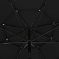 Ombrellone a 3 Livelli con Palo in Alluminio Nero 3,5 m Ombrellone a 3 Livelli con Palo in Alluminio Nero 3,5 m