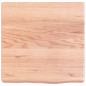 vidaXL Ripiano Muro Marrone Chiaro 40x40x6 cm Massello Rovere Trattato vidaXL Ripiano Muro Marrone Chiaro 40x40x6 cm Massello Rovere Trattato