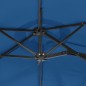 vidaXL Ombrellone a Doppia Testa Azzurro 316x240 cm vidaXL Ombrellone a Doppia Testa Azzurro 316x240 cm