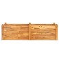vidaXL Fioriera Rialzata da Giardino 160x60x44cm Legno Massello Acacia