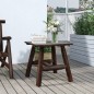 vidaXL Tavolino 49x49x50 cm in Legno Massello di Abete Rosso 