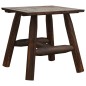vidaXL Tavolino 49x49x50 cm in Legno Massello di Abete Rosso 