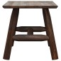 vidaXL Tavolino 49x49x50 cm in Legno Massello di Abete Rosso 