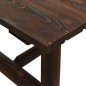 vidaXL Tavolino 49x49x50 cm in Legno Massello di Abete Rosso 